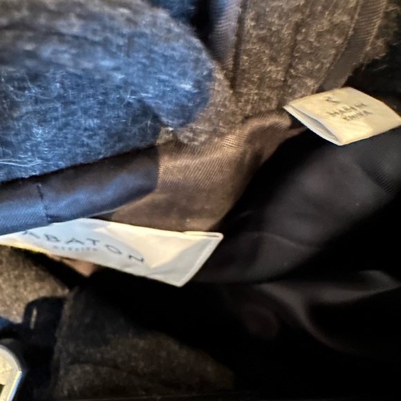 ARITZIA BABATON ATELIER Ladies Women’s Small Grey Wool Hooded Jacket - Picture 8 of 8